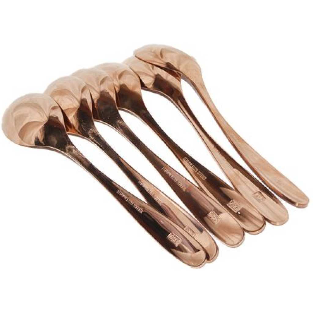 Table Spoons, 6pcs - Copper