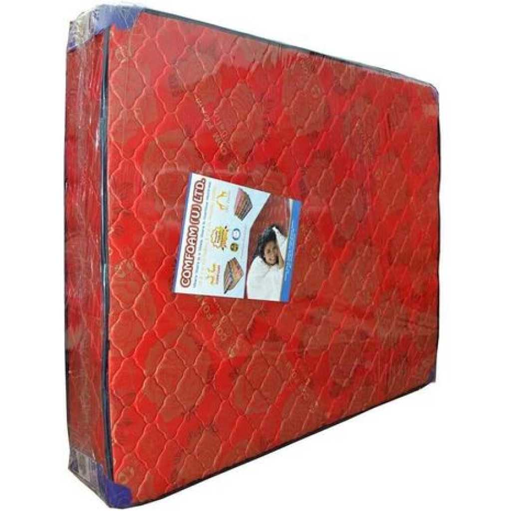Com Foam Mattress Quoted Deluxe Red, Blue