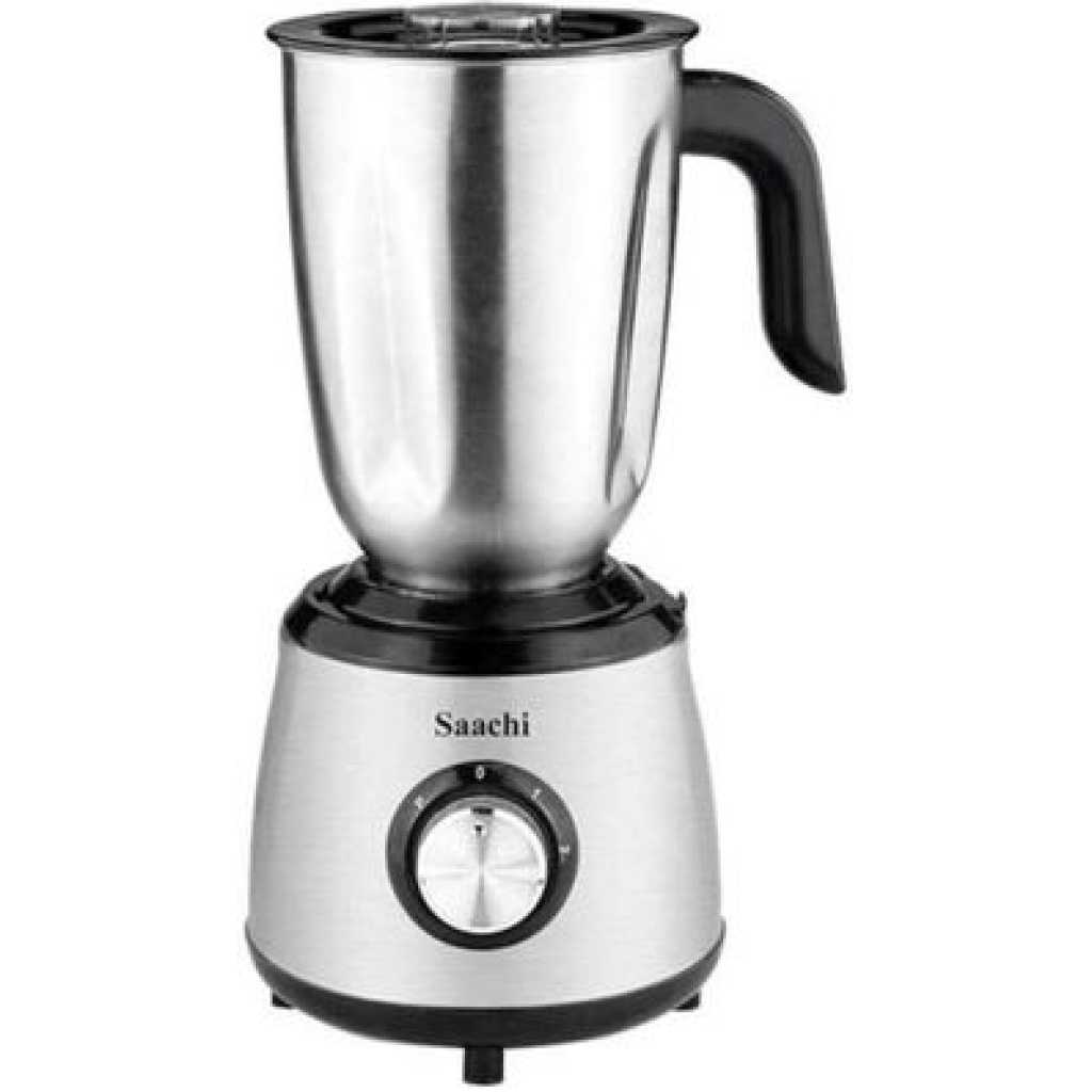 Saachi 2 Speed Control Blender,Grinder, 1.5Litre - Silver