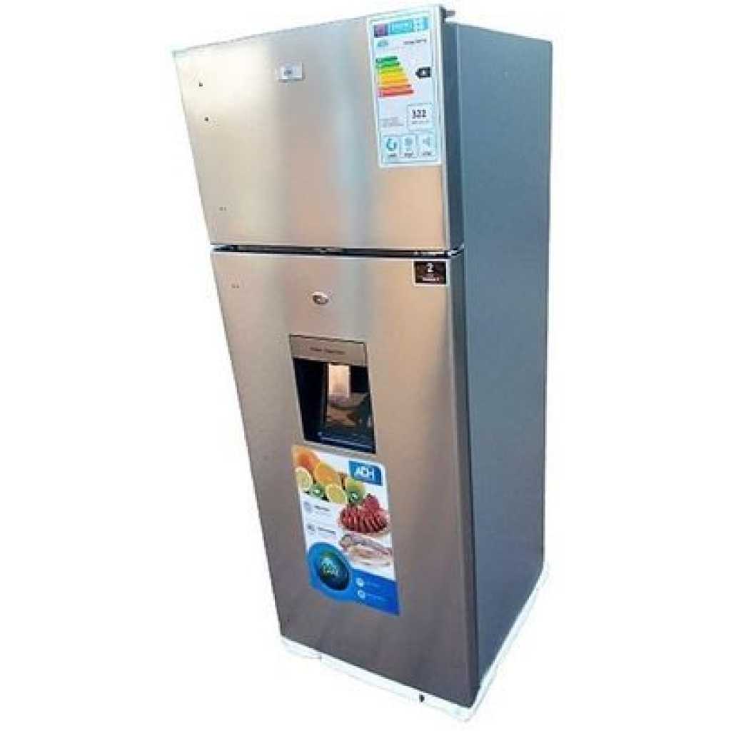 ADH BCD-276 276 - Litres Fridge With Water Dispenser, Double Door Refrigerator - Silver