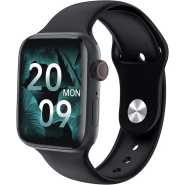 HW22 Pro - Smart Watch Series 6, Bluetooth Call Waterproof with Silicone Band and Full Touch Screen, 44MM, Black