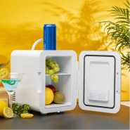 Geepas Mini Refrigerator With Cold Or Warm Function GRF63043 Car & Home Refrigerator, 4L Normal & Silent Mode : GRF63043 Refrigerators TilyExpress