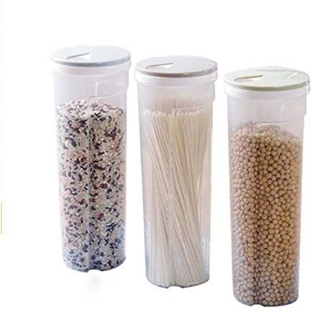 Spaghetti Storage Container,Cereal Food Box,Colourless