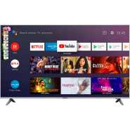 Geepas 50" Android Smart UHD 4K LED TV – Slim Led, 3.5mm, 2 HDMI & 2 Hi-High USB Ports | Wi-Fi, Android 8.0 With E-Share & Mirror Cast | Comes Application Like YouTube, Netflix, Amazon Prime | 1 Year Warranty