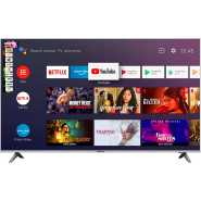 Geepas 65" Smart UHD 4K LED TV - Mirror Cast, 3.5mm, 3 HDMI & 2 USB Ports | Wifi, Android With E-Share | Comes Application Like Youtube, Netflix, Amazon Prime | 1 Years Warranty