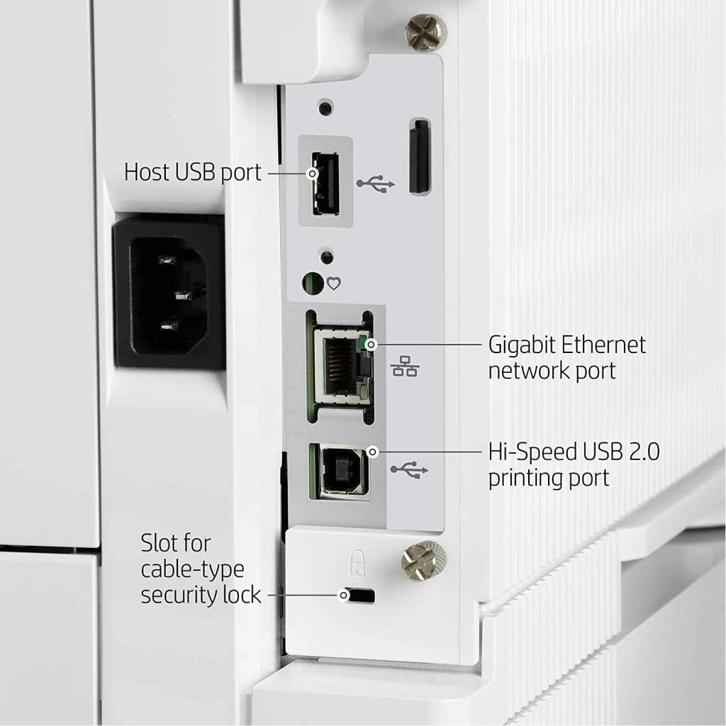 HP LaserJet Enterprise M611dn Monochrome Printer with built-in Ethernet & 2-sided printing