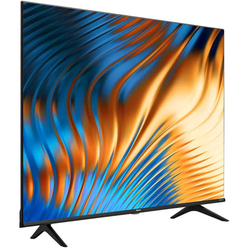 Hisense 50 Inch TV; 4K Ultra HD Frameless Smart VIDAA TV With In-Built WIFI - Black