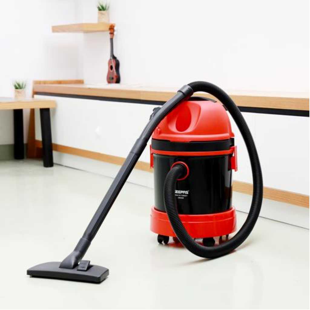 Geepas | GVC19026 2800W Dry & Wet Vacuum Cleaner For Daily Use - 20L Dust Bag Capacity And Powerful Motor