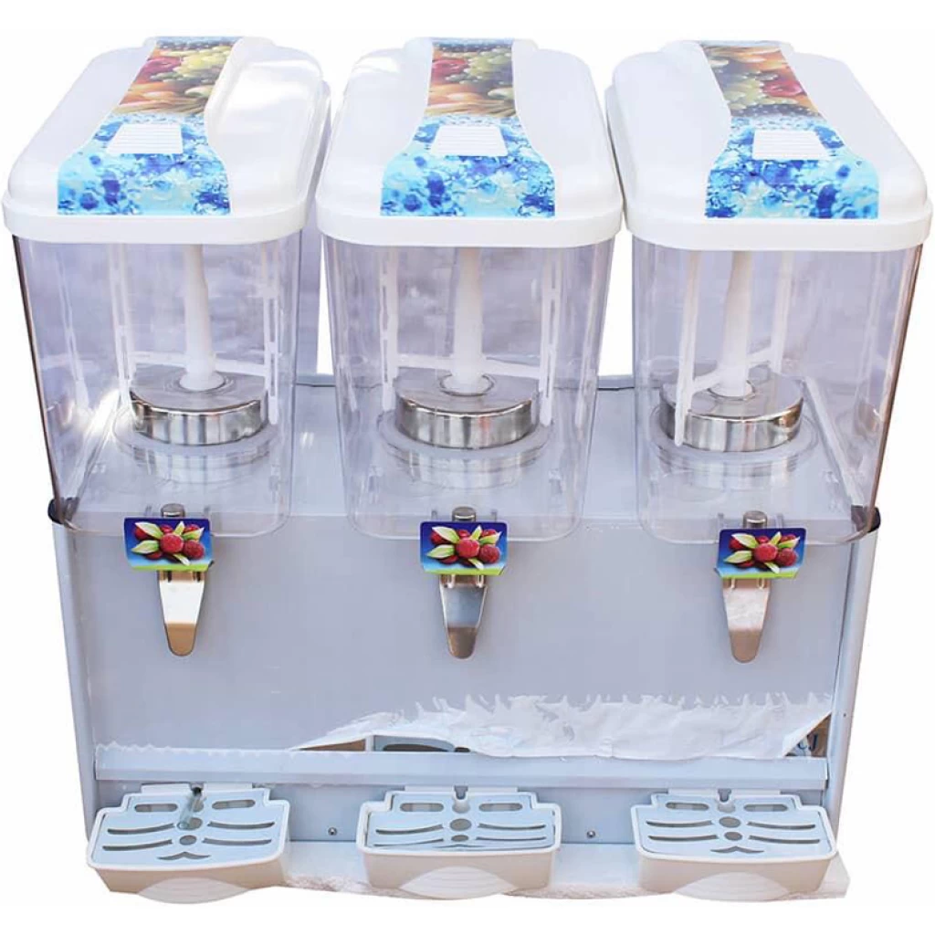 Tripple Juice Dispenser - White
