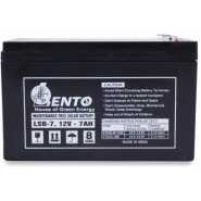 Lento 7AH 12V Solar Battery Sealed Maintenance-free Battery, Made in India