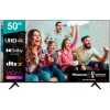 Hisense 50 Inch TV; 4K Ultra HD Frameless Smart VIDAA TV With In-Built WIFI - Black