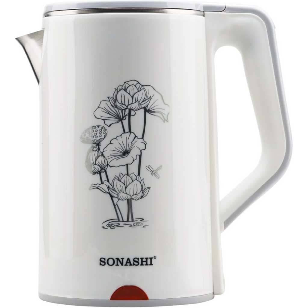 Sonashi 2 Litre Cordless Kettle SKT-2012 - White