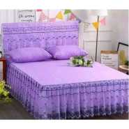 Bed Liners With 2 Pillow cases - Purple