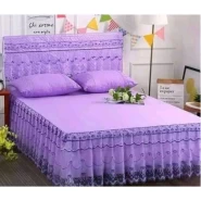 Bed Liners With 2 Pillow cases - Purple