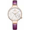 Naviforce Ladies' Luxury Analog Wrist Watch - Gold, Purple