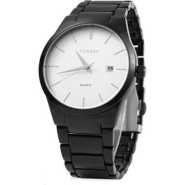 Curren Men's Classic Fashion Calendar Watch - Black