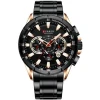 Curren Analog FTP Stainless Luxury Watch - Black