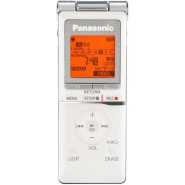 Panasonic Digital IC Recorder RRXS420 AAA Battery, 2GB Storage, Expandable Memory - White