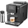 Hisense Commercial Coffee Maker Machine, Espresso, Americano, Latte, Cuppuccino, Milk, Fully Automatic HAUCMBK1S5, Standby Power 2W, Bean Container Capacity 250g, Black