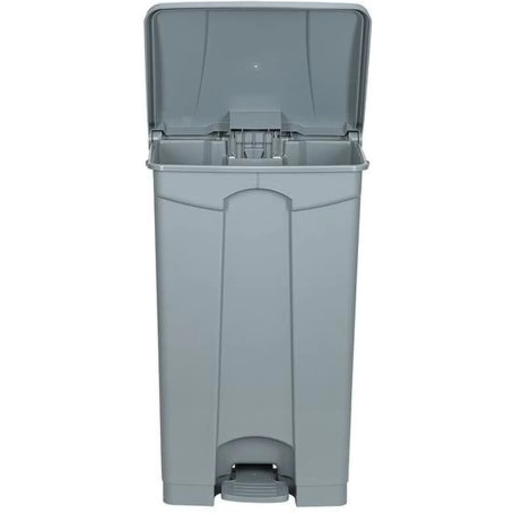 Outdoor 50L Plastic Step-On Trash Bin