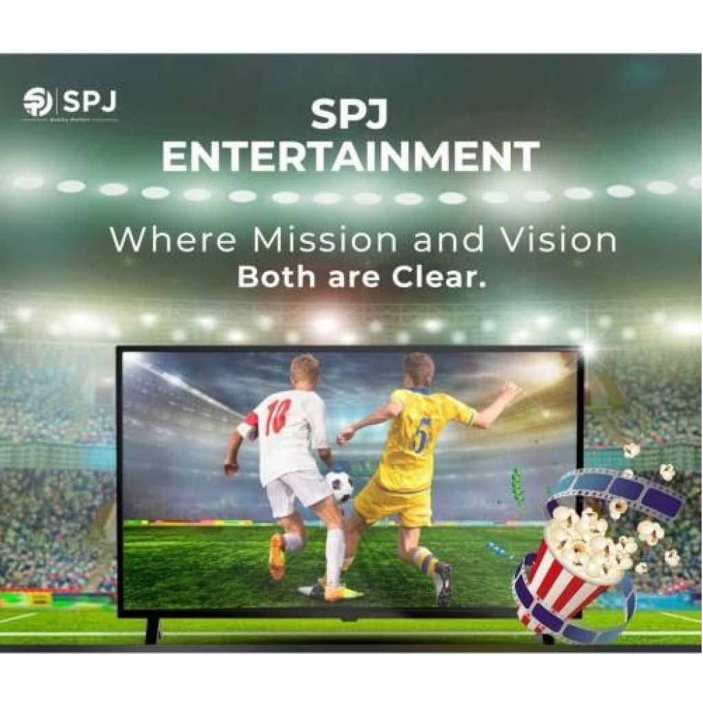 SPJ 32 Inch LED Digital TV With Free To Air Inbuilt Decoder - Black