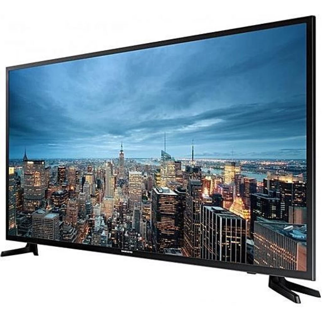 Smartec 40-Inch TV; Full HD LED Digital Satelite Frameless TV With Inbuilt Free To Air Decoder - Black