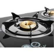 Electro Master Triple Burner Gas Cooker Tempered Glass And Auto Ignition-Silver Gas Cook Tops TilyExpress