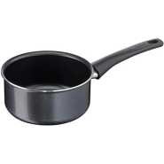 Tefal C3673002 Elégance Saucepan, Aluminium, Black, 20 cm, Made in France