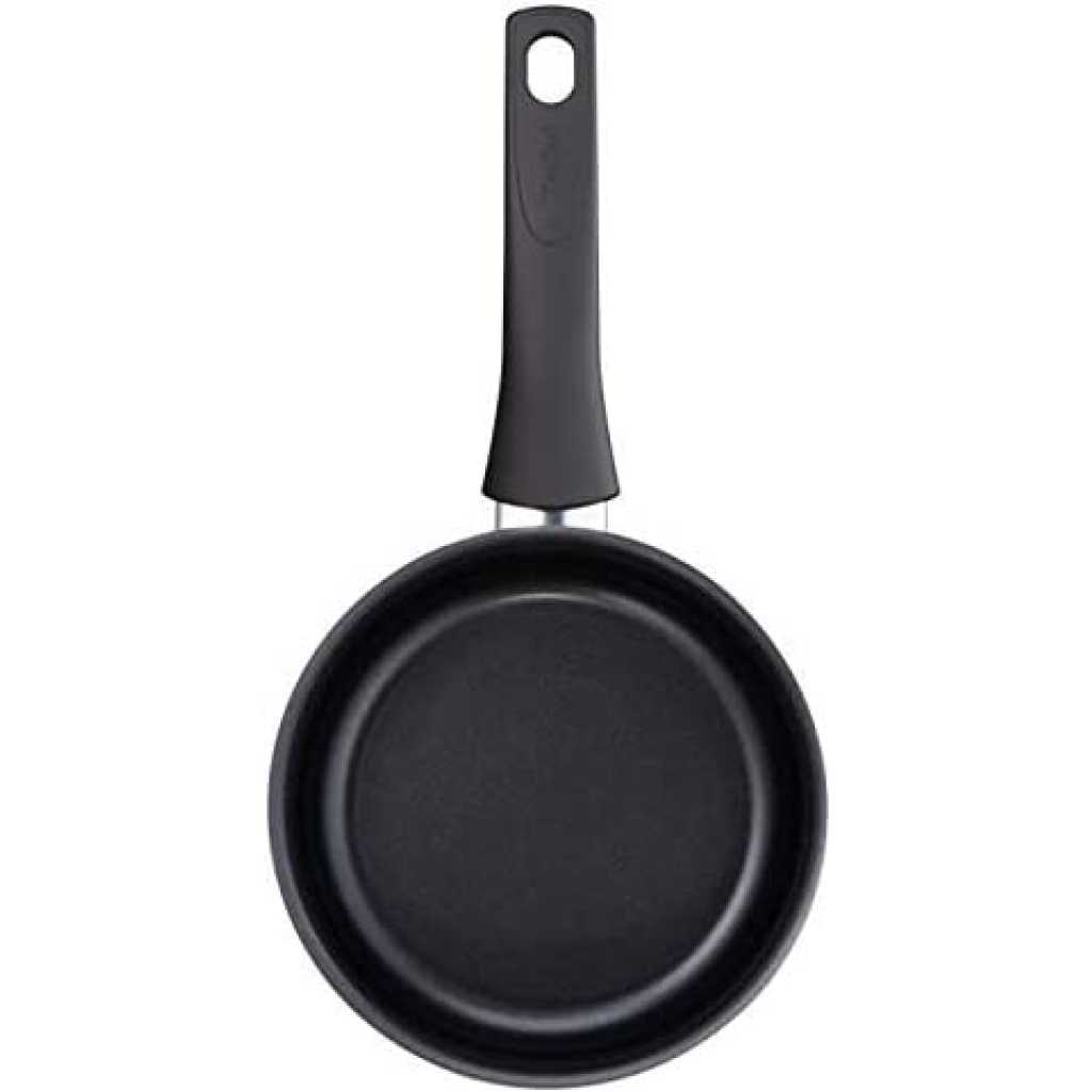 Tefal C3673002 Elégance Saucepan, Aluminium, Black, 20 cm, Made in France