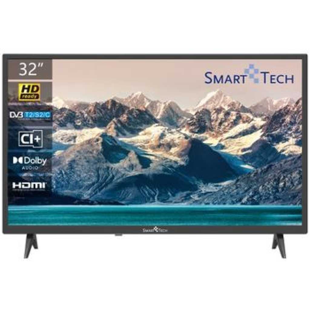Smartec 32″ Inch Digital Frameless LED TV With Inbuilt Free To Air Decoder – Black Digital TVs TilyExpress 2