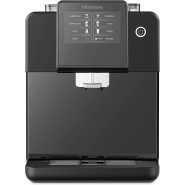 Hisense Commercial Coffee Maker Machine, Espresso, Americano, Latte, Cappuccino, Milk, Fully Automatic HAUCMBK1S5, Standby Power 2W, Bean Container Capacity 250g, Black Coffee Machines TilyExpress