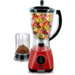 SONASHI 2 in 1 Unbreakable Jar Blender SB-154 – 4 Speed, 550W Countertop Blender Mixer with Overheat Protection, Safety Lock System, 1.5L Unbreakable Jar, Grinding Cup | Kitchen Tools