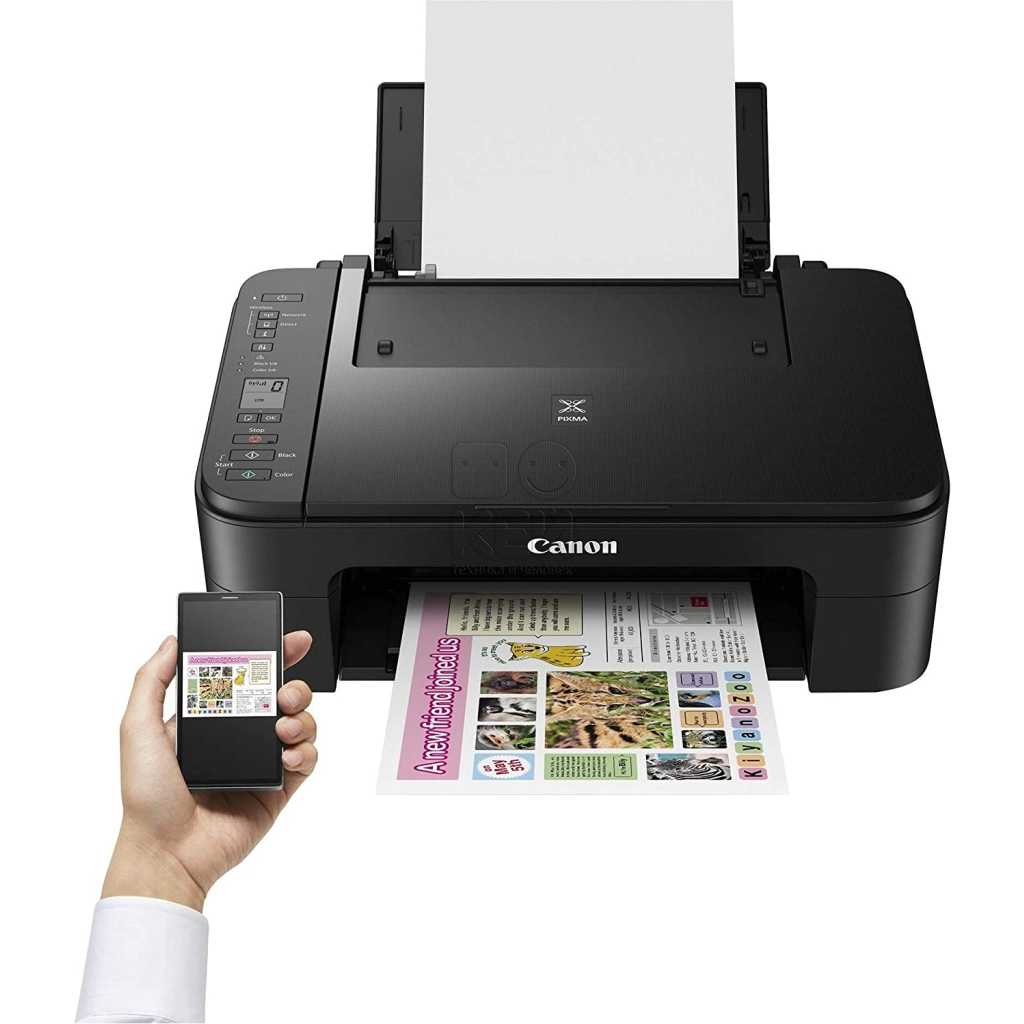 Canon Pixma TS3140 Inkjet Multifunction Colour Printer, Printer , Scanner & Copier - Black