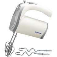 Sonashi Hand Mixer Blender SMX-111 250 W | 5 Variable Speed Control | Easy to Clean and Store | Two Pairs of Beater and Hooks Dough/Stainless Steel Blade