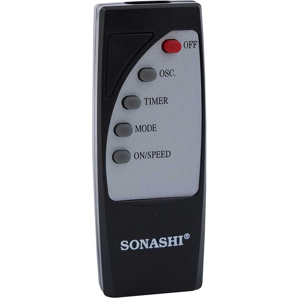 Sonashi 16 Inch Wall Fan With Remote Control Black SF-8007WR