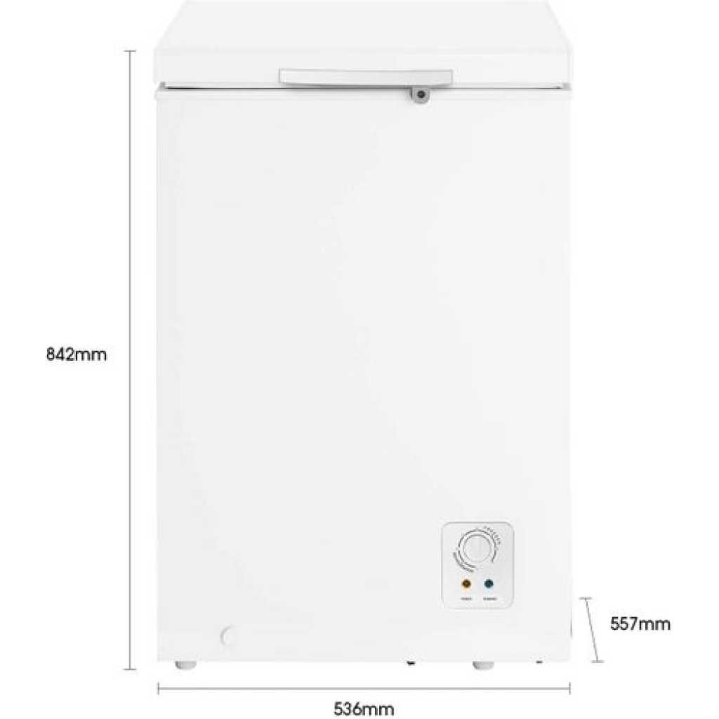 Hisense 130 - Litres Gross Chest Freezer FC13DT4ST - Grey