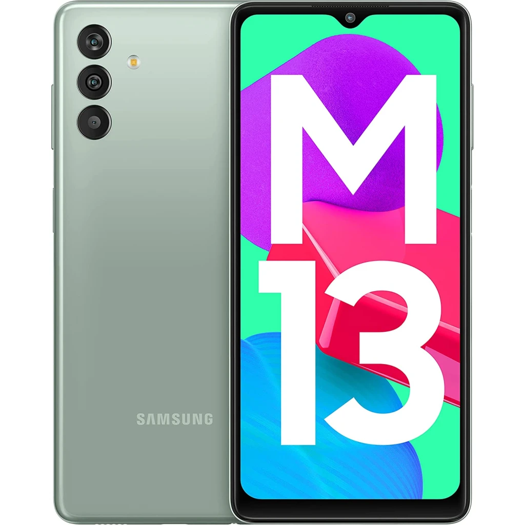 Samsung Galaxy M13 - 6.6" 4GB RAM 64GB ROM 50MP 6000mAh - Aqua Green