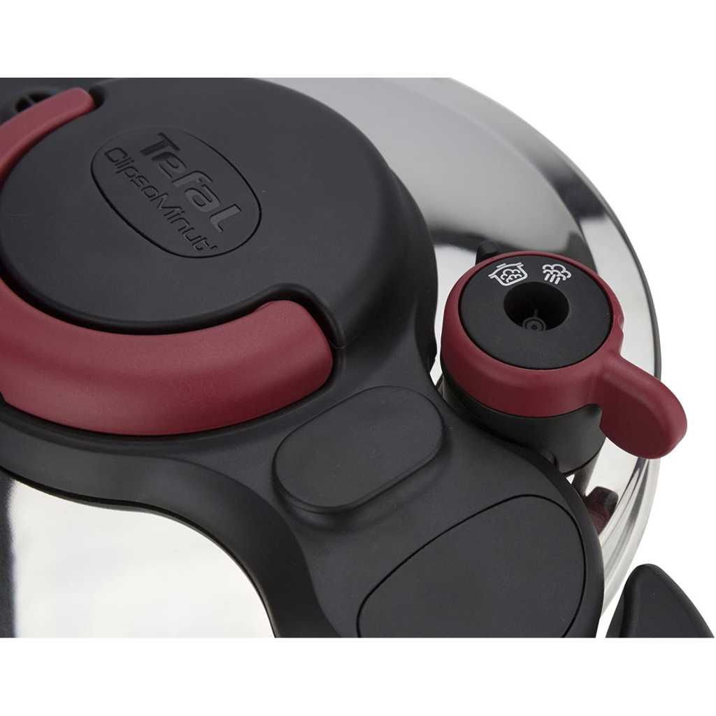 Tefal Clipso Minut Easy 9L Pressure Cooker P4624966 - Cooks Up To 2 Times Faster - 10 Years Tefal Warranty