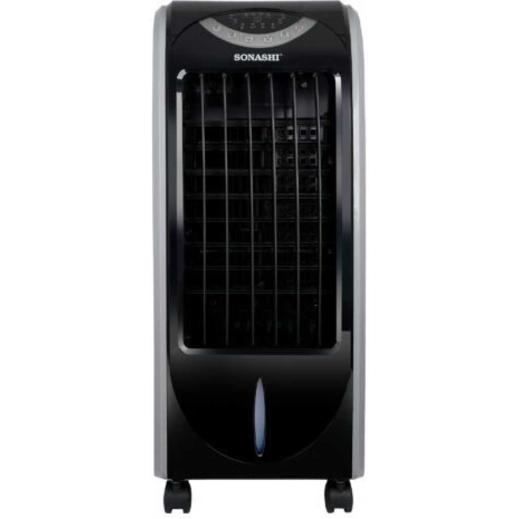 Sonashi 6L Tank Air Cooler SAC-202 With Remote Control - Black/White