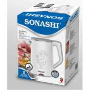 Sonashi 2 Litre Cordless Kettle SKT-2012 - White