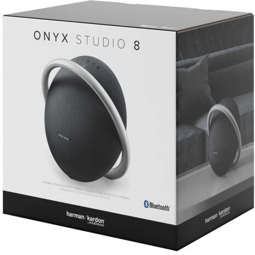 Geen weerstand waardigheid Harman Kardon Onyx Studio 8 Portable Bluetooth Speaker - Black -  TilyExpress Uganda