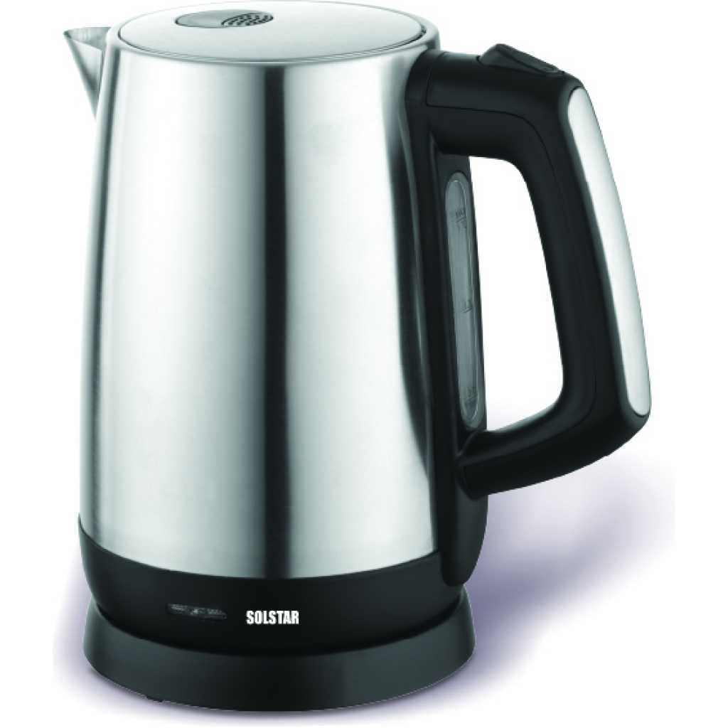 Solstar KJ1785A-INBSS 1.7L Electric Kettle 2200W - Stainless Steel