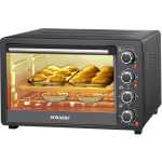 Sonashi STO-731 36 Liters Electric Oven w/Indicator Light, Inside Lamp, Cooking Accessories, Adjustable Temperature, Timer | Electric Oven | Home Appliances