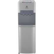 Electrolux Top Loading Water Dispenser, 3 Taps (Hot, Cold & Normal), UltimateHome 300 With Bottom Fridge And Cabinet EQACF1SXSG - Silver