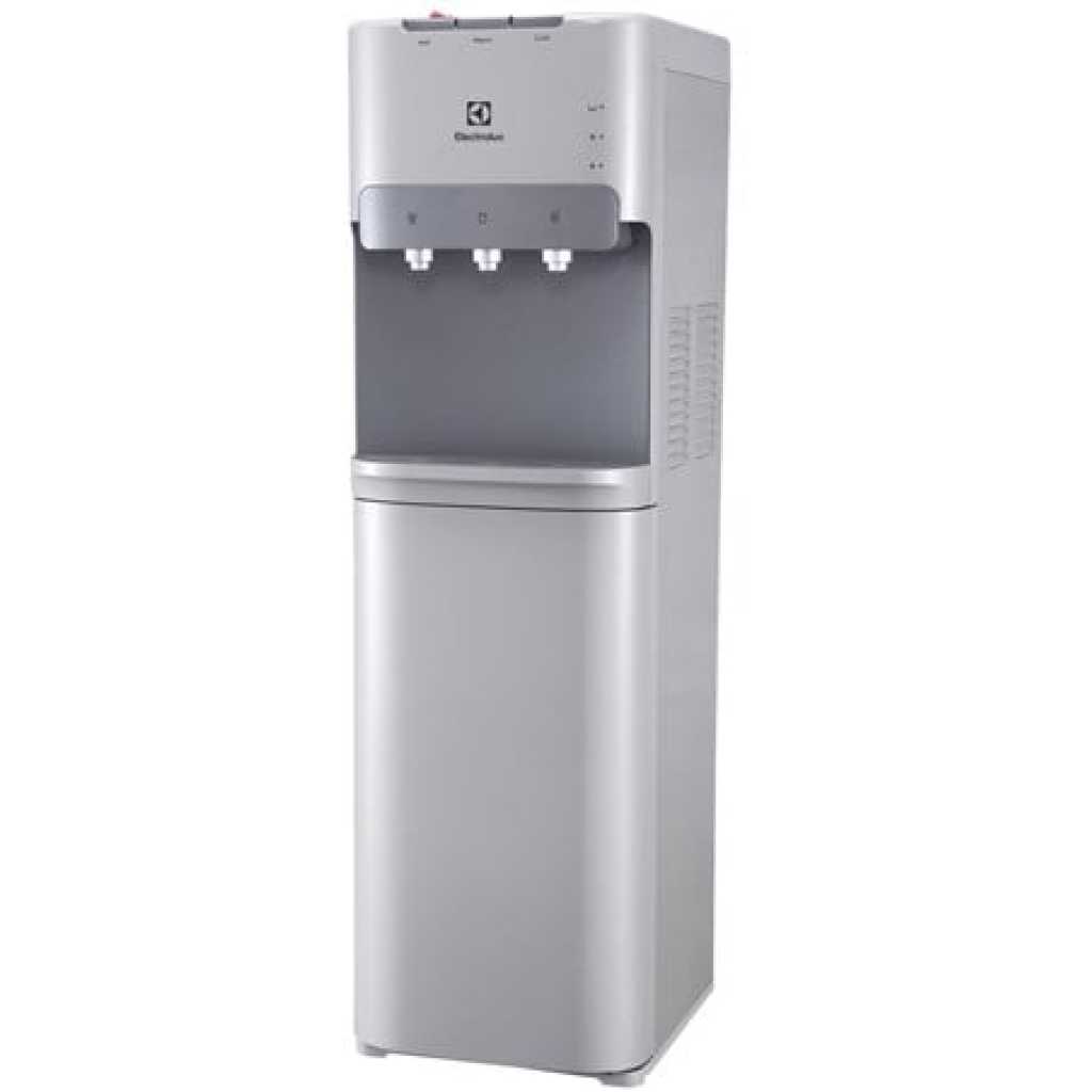 Electrolux UltimateHome 700 3-Taps Bottom Loading Water Dispenser With Child Lock Safety EQAXF1BXSG - Silver