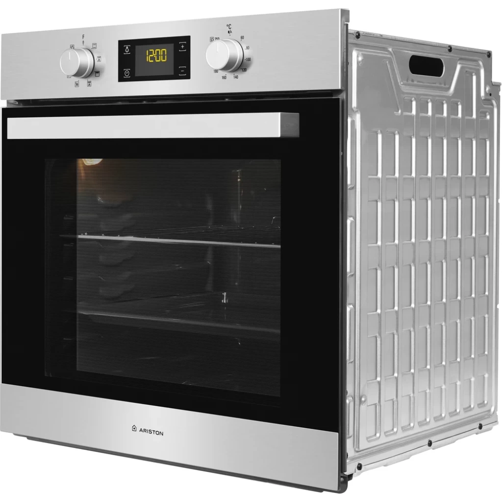 Ariston 71 – Litres Oven With Fan FA3 841 H IX A – 11 Progams, A Built-in Electric Oven With Self Cleaning Function, Stainless Steel – Italy Ariston Cookers, Ovens & Hoods TilyExpress 3
