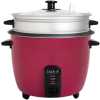 IQRA 1.8-liter 2-In-1 Rice Cooker with Steamer IQRC18ST, 700 watts - Red