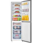 Hisense 330L Fridge, RD-33WC4SB1 Double Door Frost Free Bottom Freezer Refrigerator - Silver