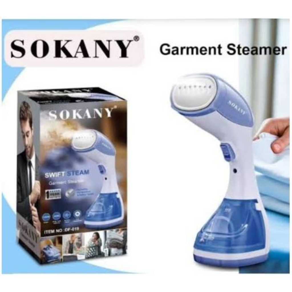 Sokany Portable Garment steamer Clothes Iron - White