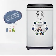 SPJ 7kg Top Loader Washing Machine - Silver